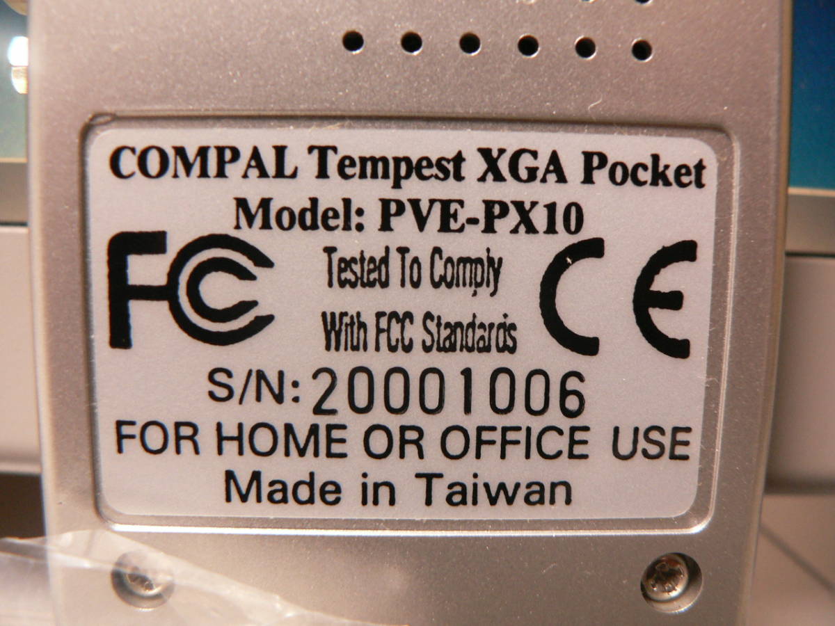 送料最安 230円：Tempest XGA Pocket ビデオエンコーダ　本体のみ_画像6