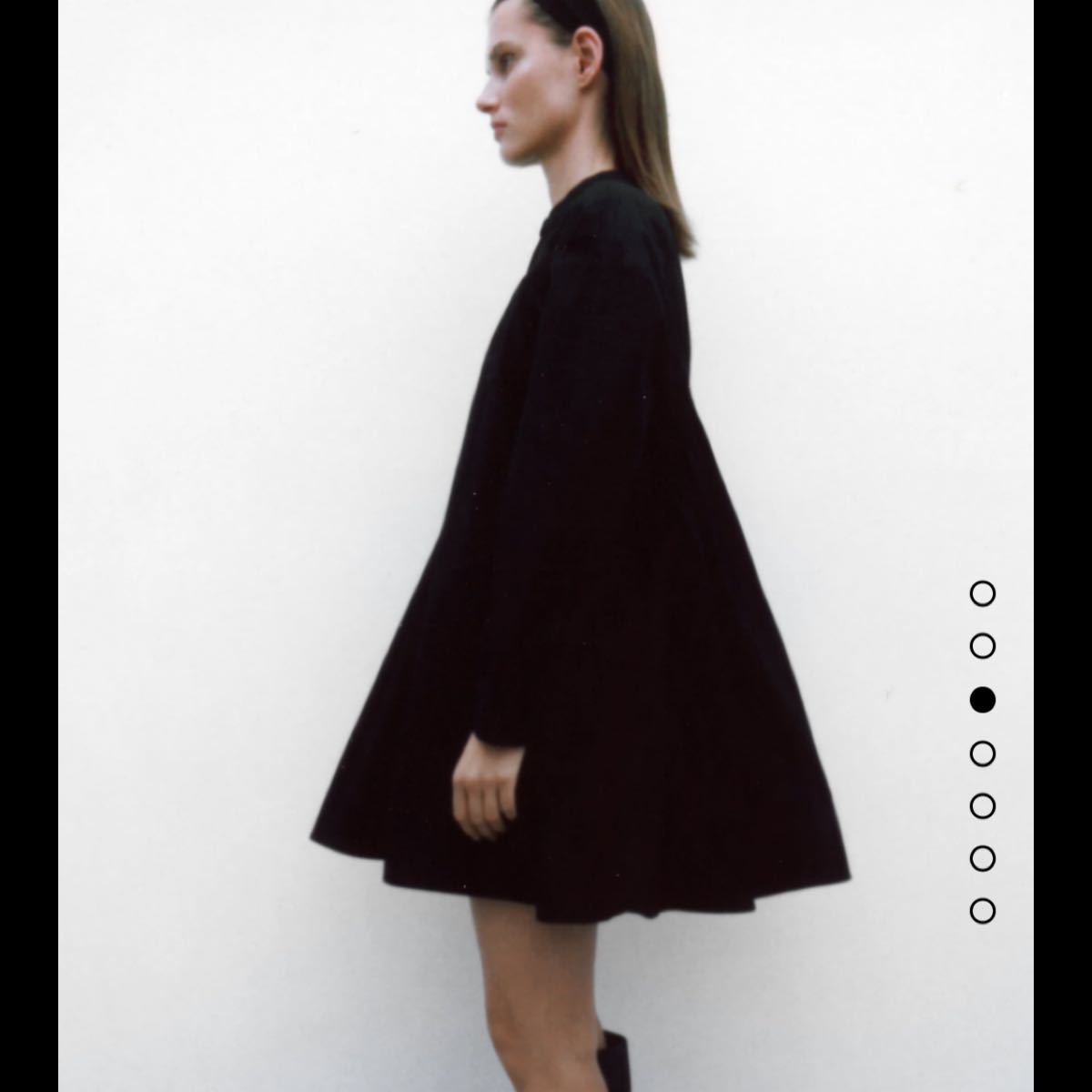 Paypayフリマ ポプリン地ミニワンピース Zara Paypayフリマ ポプリン地ミニワンピース Zara