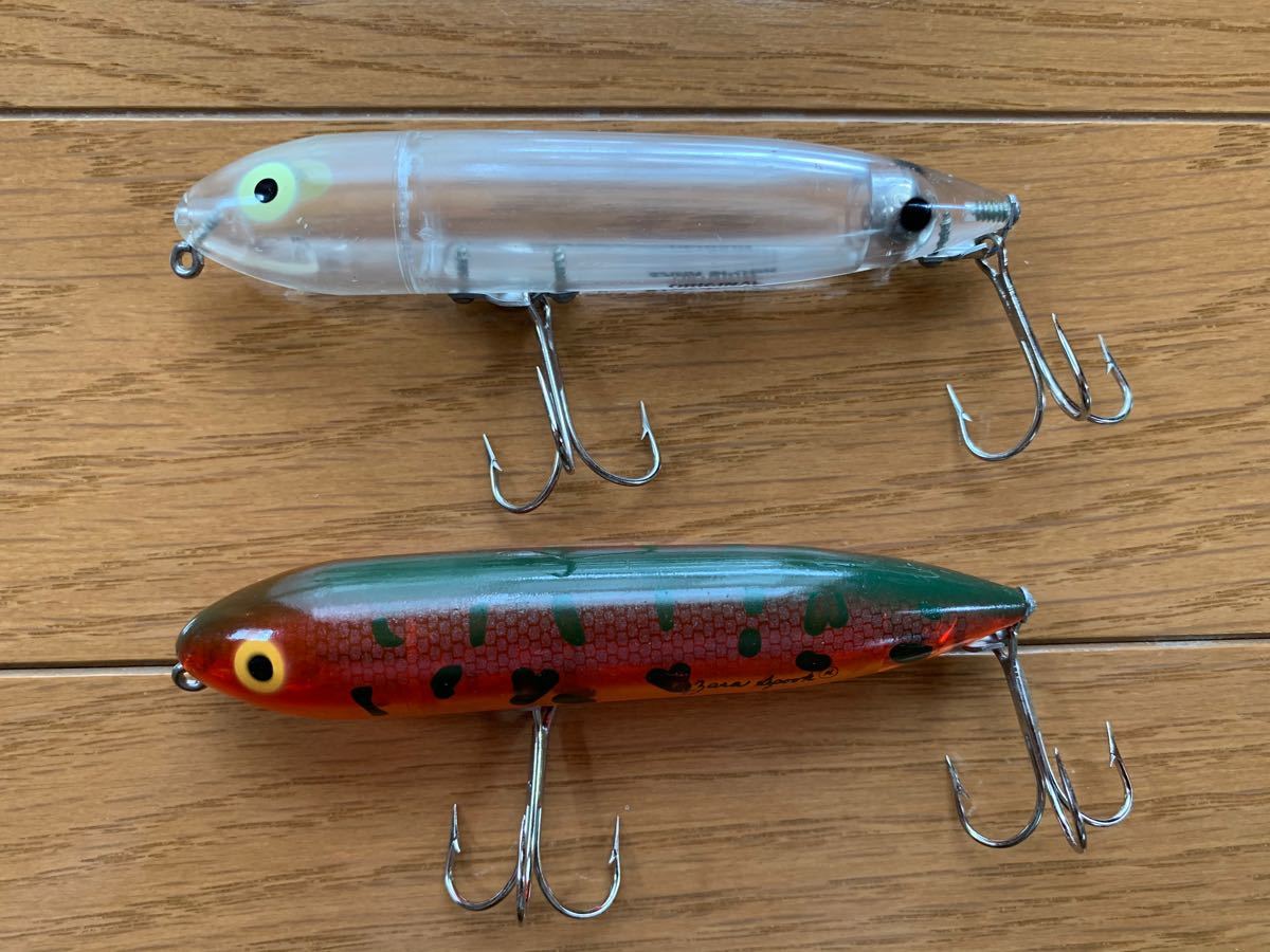 Paypayフリマ Heddon ヘドン ザラスプーク2個セット トップウォーター Paypayフリマ Heddon ヘドン ザラスプーク2個セット トップウォーター