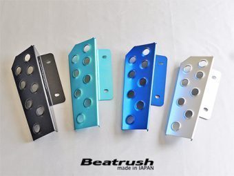 【LAILE/レイル】 Beatrush ドライバーフットレスト ブラック トヨタ 86 ZN6 スバル BRZ ZC6 マニュアル車専用 [S46400DRK]_画像1