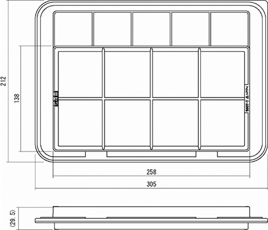 【HKS】 スーパーエアフィルター 純正品番13780-67R00 スズキ スイフトスポーツ ZC33S [70017-AS107]_画像2