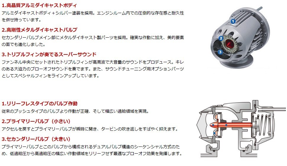 【HKS】 スーパーSQV4 シーケンシャルブローオフバルブ 車種別キット BMW ミニクーパーS MF16S [71008-LE001]_画像2