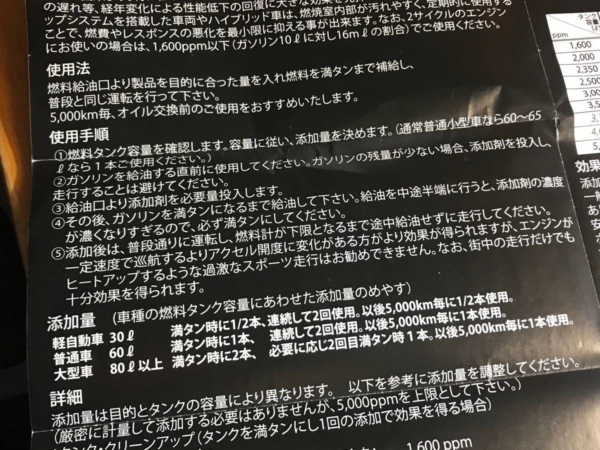Paypayフリマ 手軽で強力 エンジン清浄剤 Ga 01 タービュランス 強力洗浄系ガソリン添加剤 Paypayフリマ 手軽で強力 エンジン清浄剤 Ga 01 タービュランス 強力洗浄系ガソリン添加剤