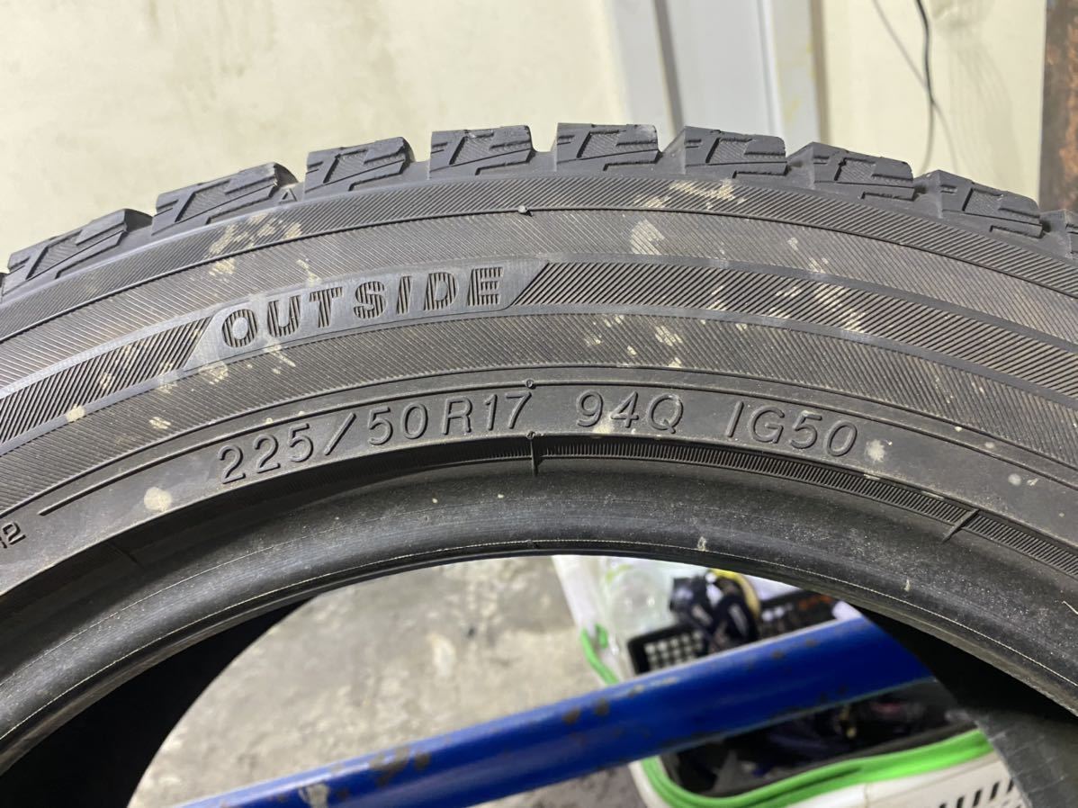 送料無料　225/50R17 94Q（YOKOHAMA）ice GUARD iG50 PLUS 4本 B.80_画像8