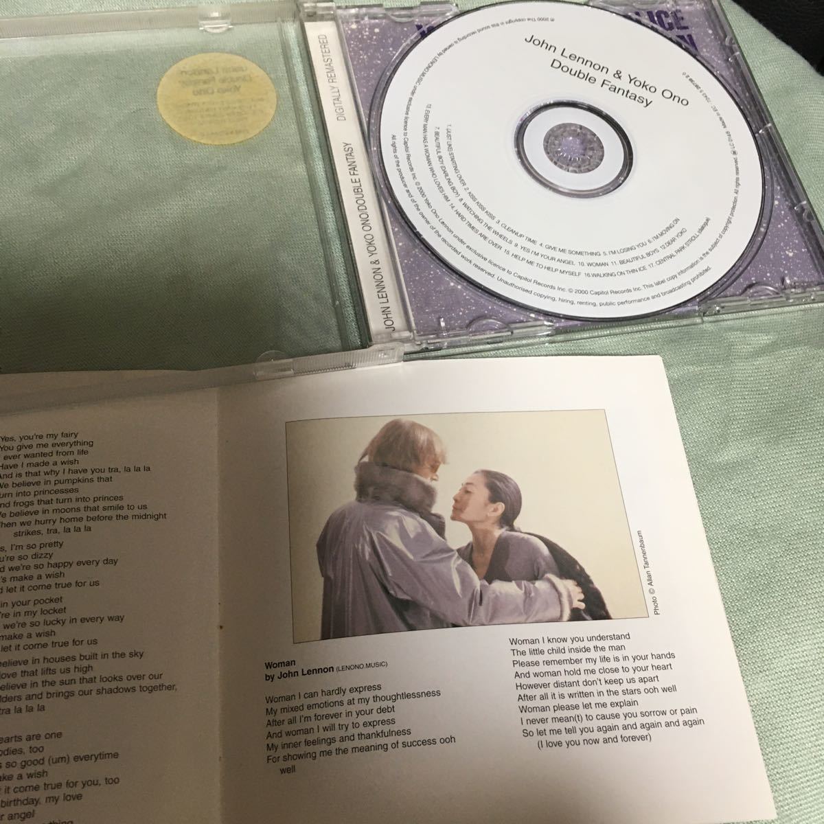 ダブルファンタジー　CD  ジョンレノン&オノヨーコ　ザ.ビートルズ