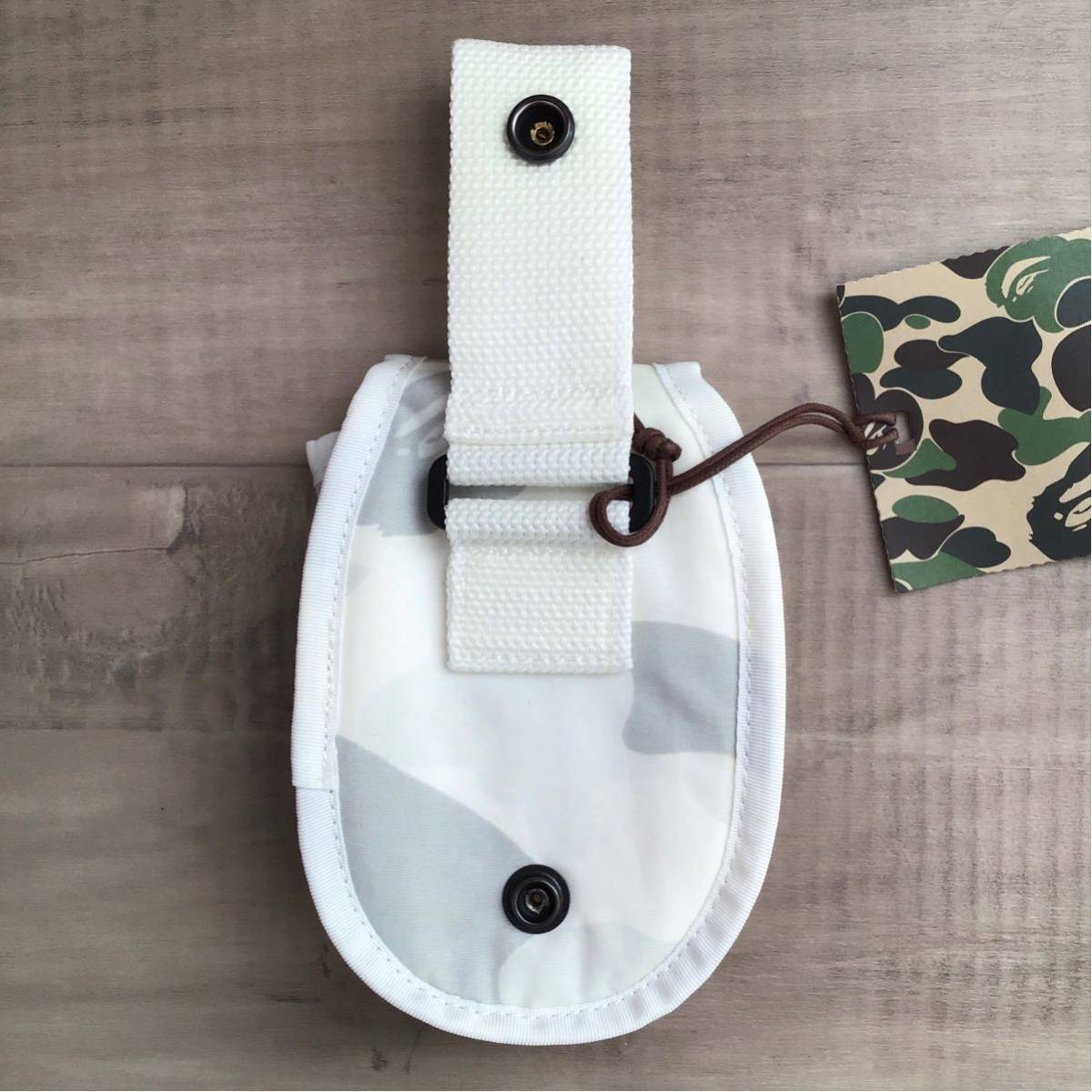 ★新品★ white camo ポーチ a bathing ape BAPE pouch エイプ ベイプ アベイシングエイプ ホワイト 迷彩_画像3