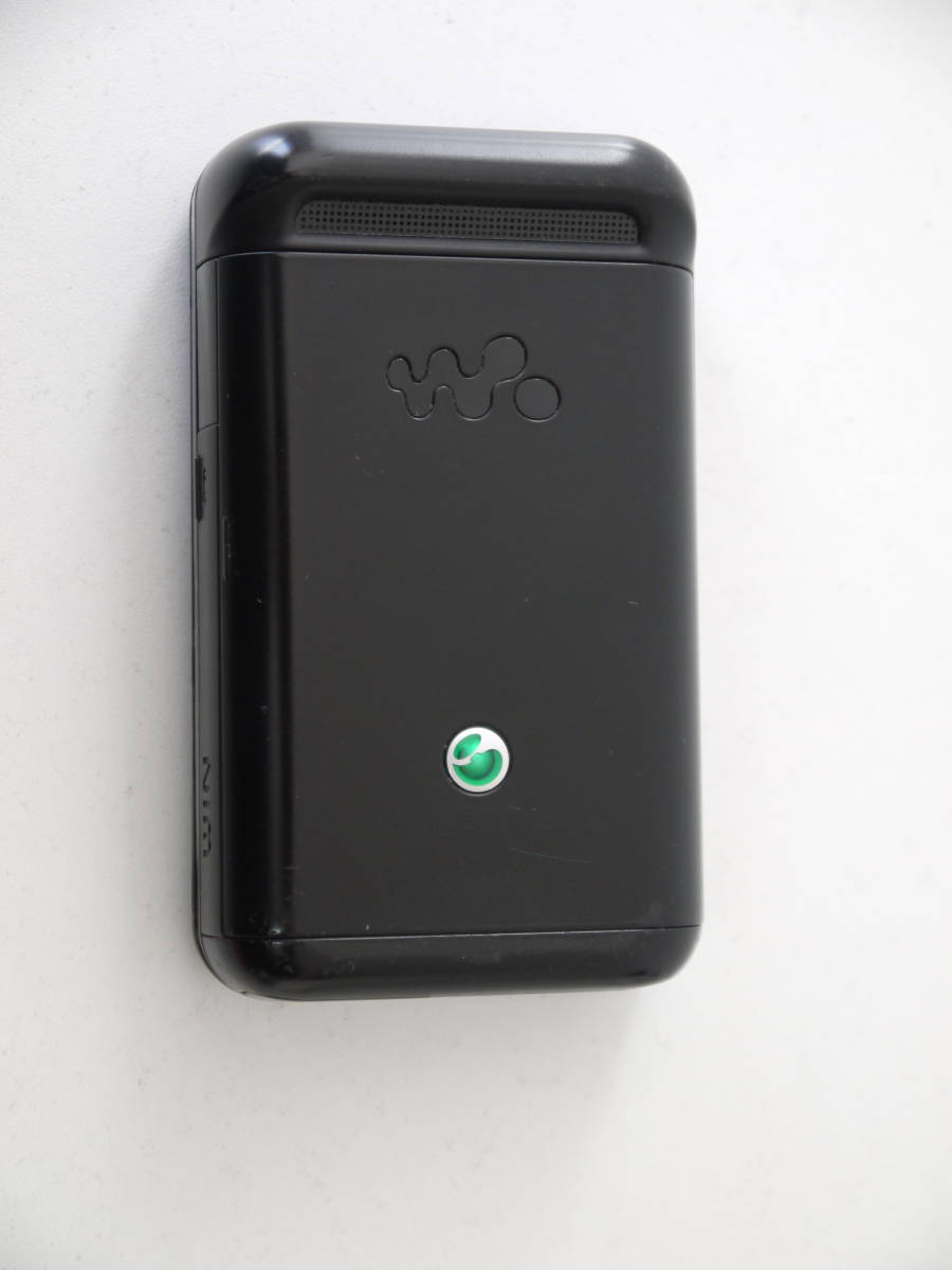 au Sony Ericsson ガラケー 携帯電話 Xmini CDMA W65S ブラック_画像4