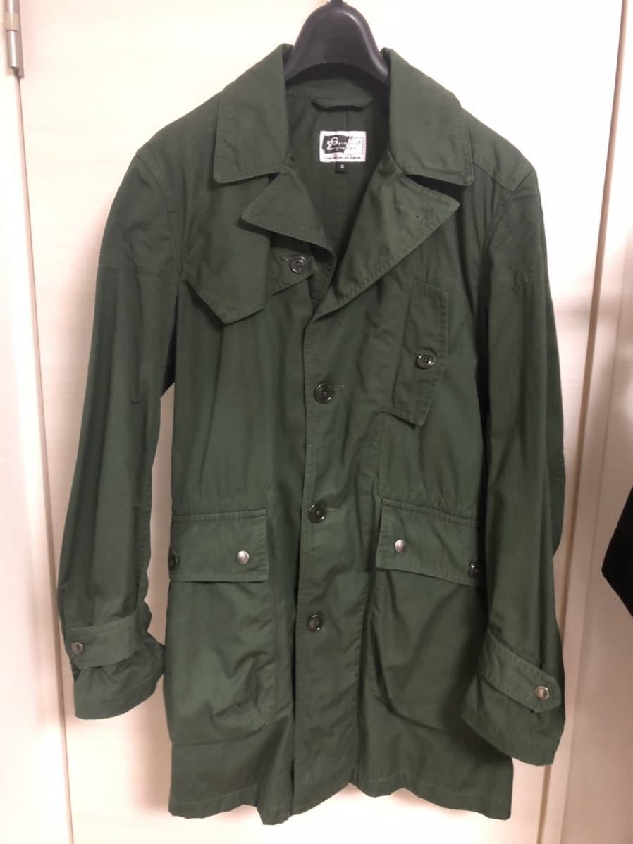  beautiful goods Engineered Garments XS engineered garments lip Stop olive engineered garment trench coat 