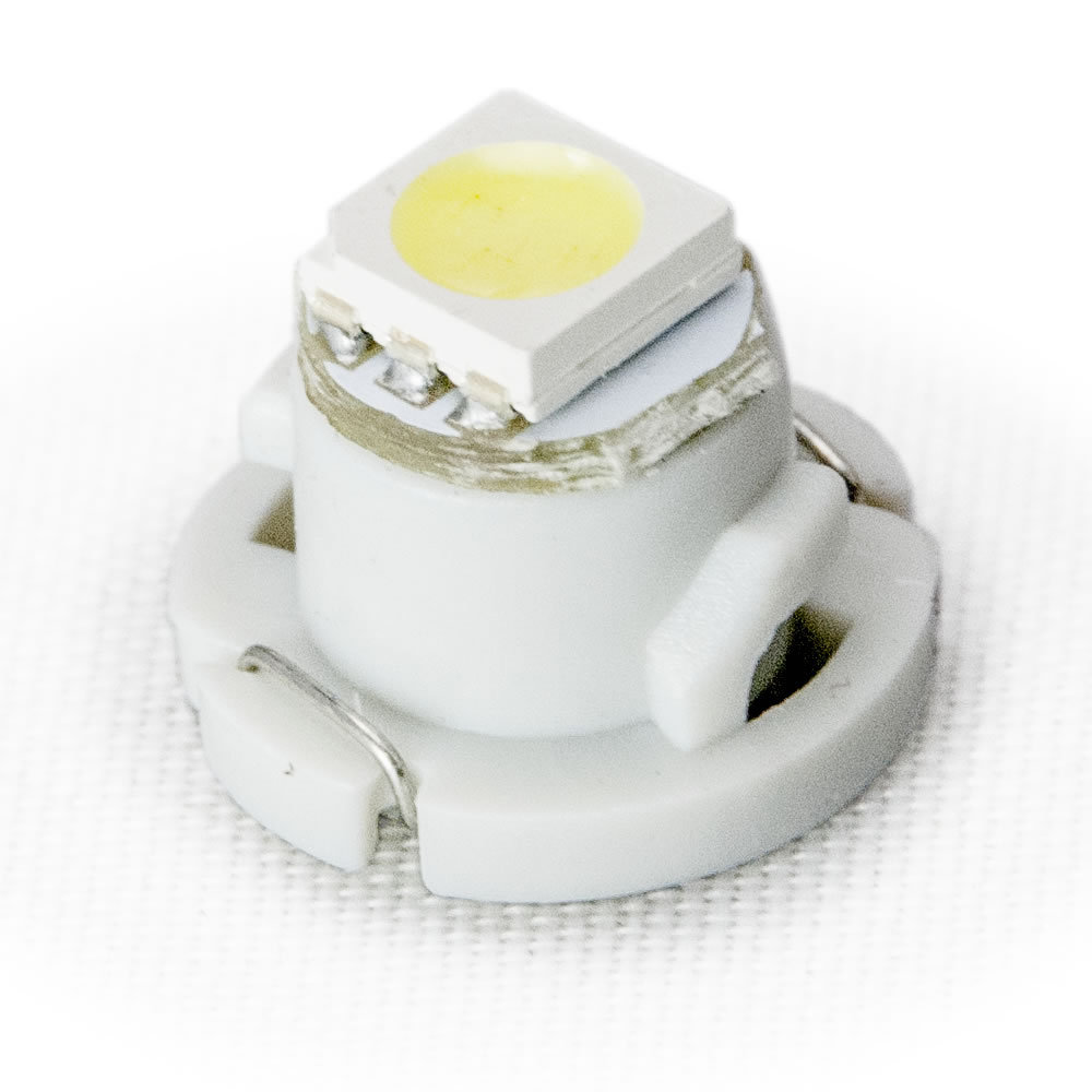 24V T4.7 マイクロ LED ※カラーホワイト メーター球 麦球 ムギ球 エアコンパネル インパネ 大型車用_画像1
