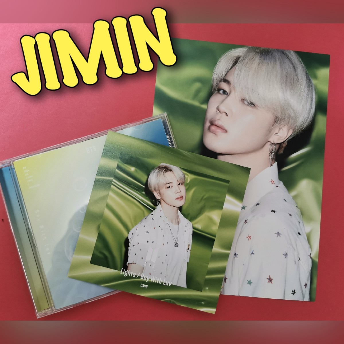 BTS ジミン lights BWL フライヤー チェンジングジャケット CD