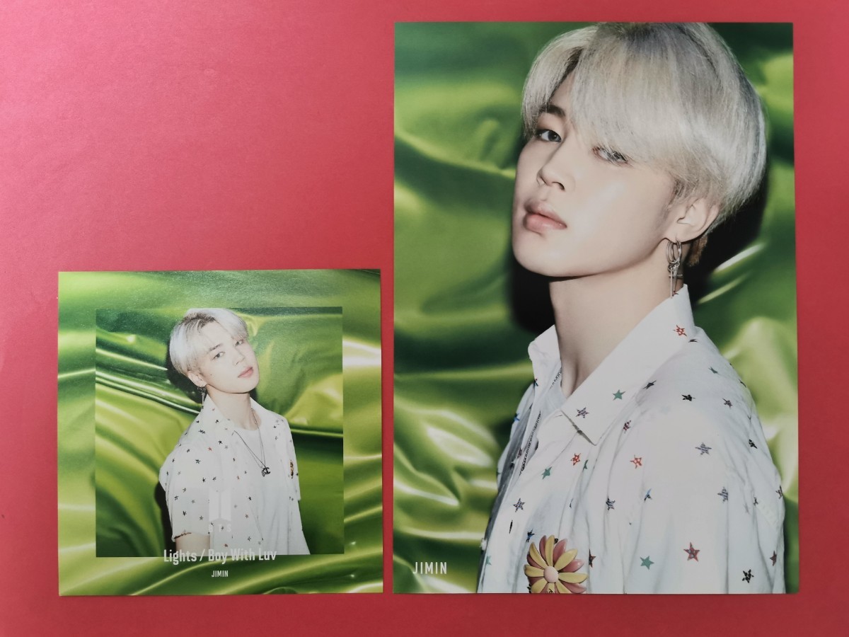 BTS ジミン lights BWL フライヤー チェンジングジャケット CD