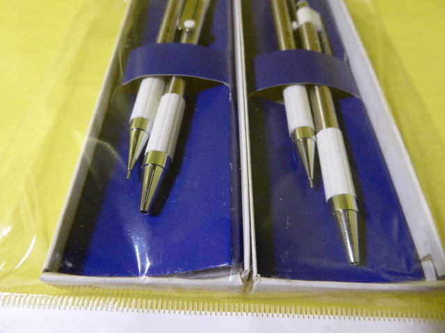 [m5493y zc] 【未使用】F-1 BP SAILOR No.500　ボールペン・シャープペンシルセット　4箱8本セット(紺色・白色)　セーラー　廃番品_画像5