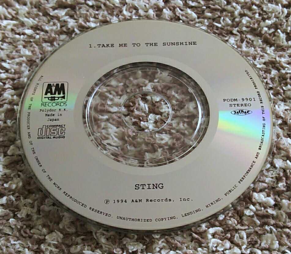 レア 8cm Cd シングルsting Take Me To The Sunshine 8センチ Scd 日本代購代bid第一推介 Funbid レア 8cm Cd シングルsting Take Me To The Sunshine 8センチ Scd 日本代購代bid第一推介 Funbid