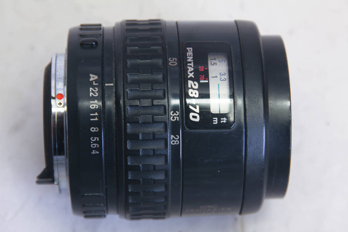 15 prompt decision. free shipping . profit. used. front sphere scratch, Pentax SMC PENTAX-FA 28-70mm F4 control 07