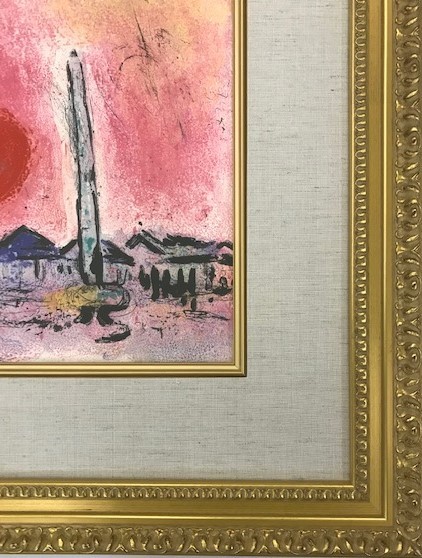 特価】 ≪ マルク・シャガール ≫ オリジナルリトグラフ【石版画