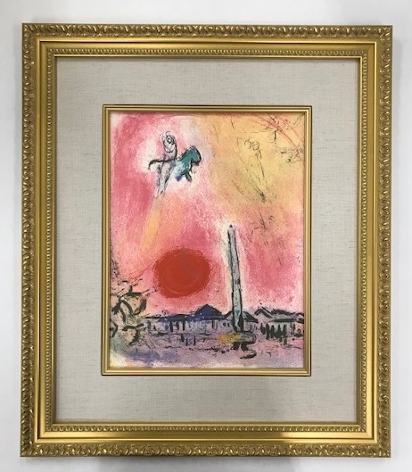 特価】 ≪ マルク・シャガール ≫ オリジナルリトグラフ【石版画