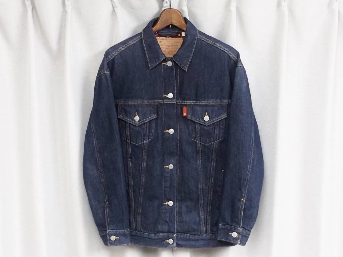 希少美品 LEVI'S リーバイス 3rd タイプ Gジャン デニムジャケット バンダナ裏地 レディース オーバーサイズ Y2K 90s  古着女子｜PayPayフリマ