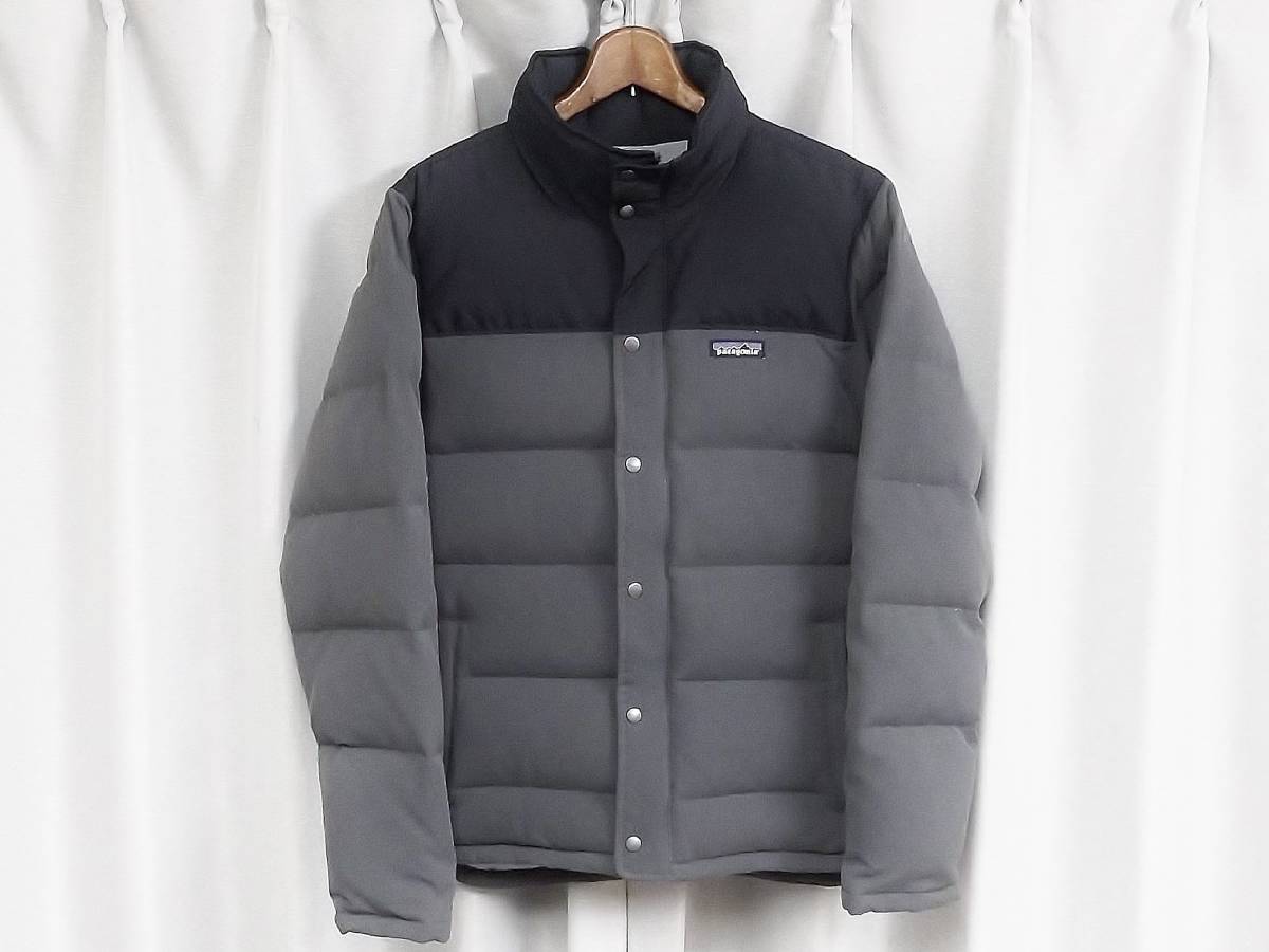 ◆名作美品◆Patagonia パタゴニア ビビーダウンジャケット ブラック グレー BIVY DOWN JACKET 28321FA14 送料無料 