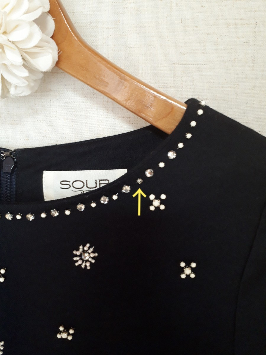 Paypayフリマ Soup ワンピース ネイビー Sサイズ Paypayフリマ Soup ワンピース ネイビー Sサイズ