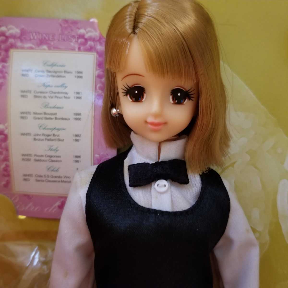 ワイン ソムリエ ソムリエジェニー 制服 27cmドール リカ ワイン ソムリエ ソムリエジェニー 制服 27cmドール リカ