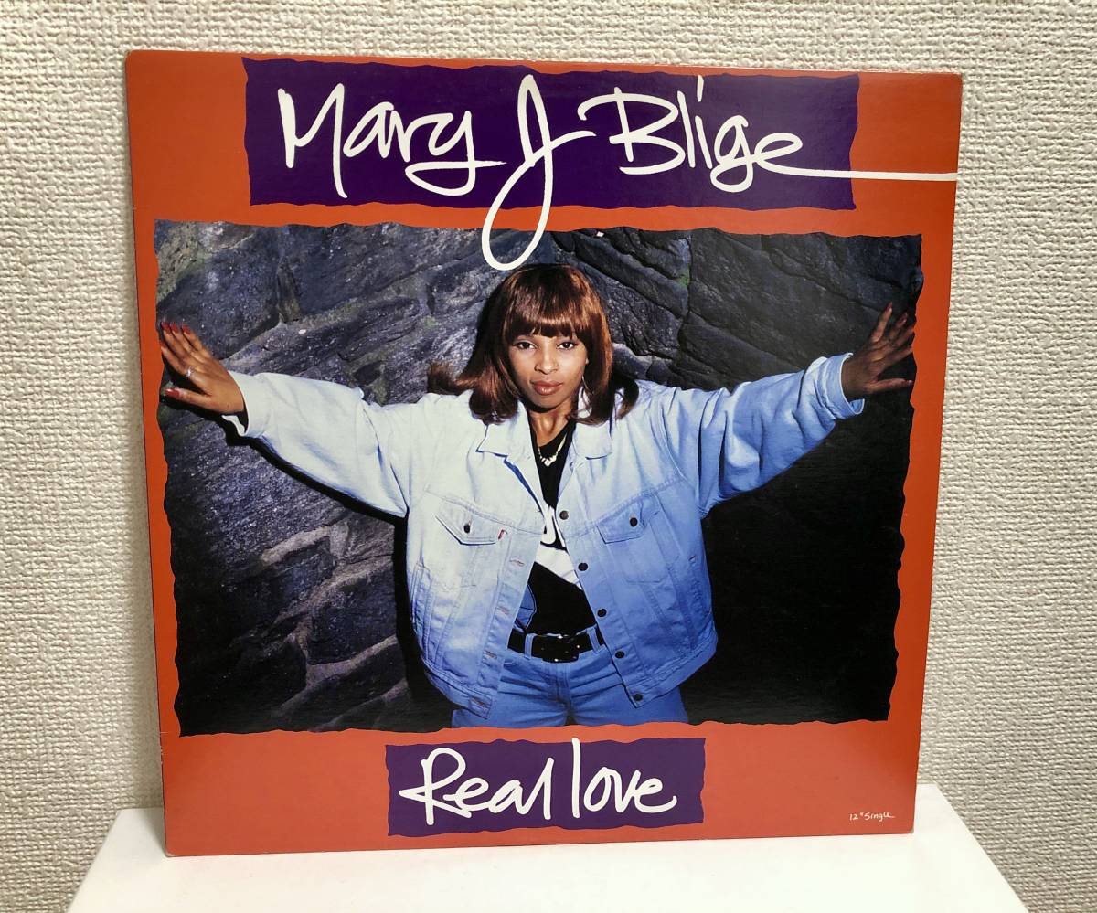 Mary J Brige レコード３枚セット real love & You Remind Me リアルラブ メアリーJブライジ 12インチ 中古 状態良好 送料無料 