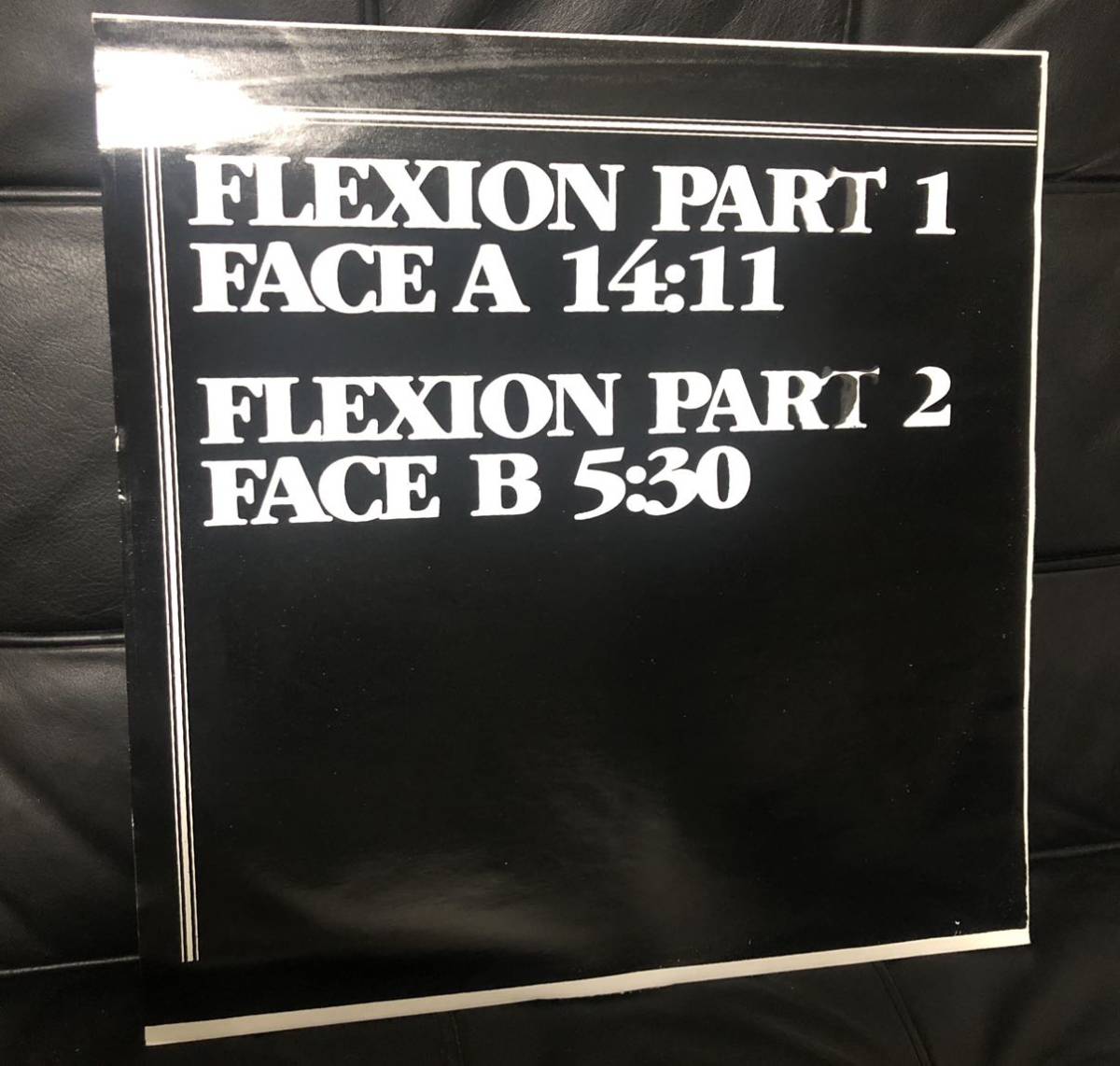 12 Ready Made FC Flexion hedi slimane エディスリマン Dior homme アナログレコードの画像4