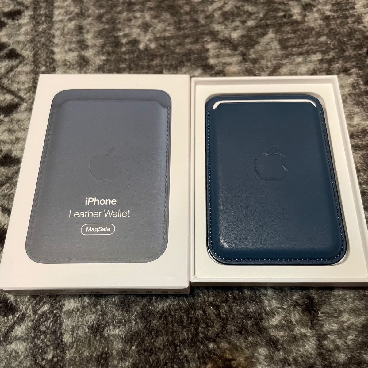 MagSafe対応iPhone純正品 レザーウォレット - バルティック MagSafe対応iPhone純正品 レザーウォレット - バルティック