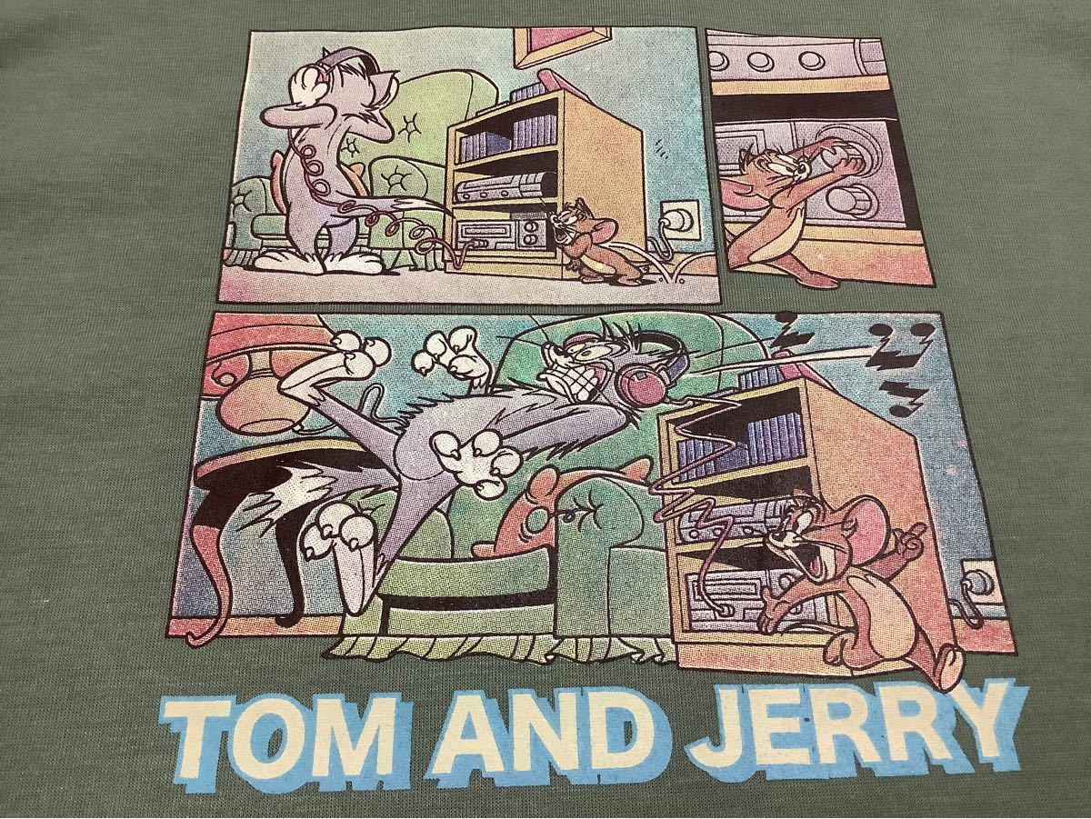 【値下げ不可】　3L トムとジェリー　トムジェリ　スウェット　トレーナー　レディース　音楽　コミック柄
