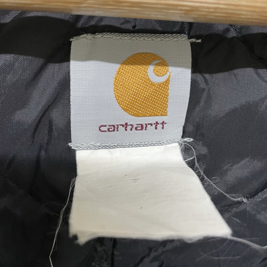CARHARTT カーハート オーバーオール サロペット 中綿 作業着 ワークウェア ブラック ワンポイント_画像4