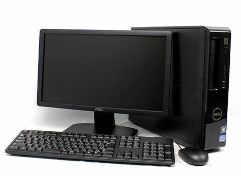 P3129 中古<Dellセット> 第四世代Celeron・4GB・新品SSD128 HDD500・Win10・DVDマルチ・OFFICE2019・17型モニター・キとマ・無線LAN