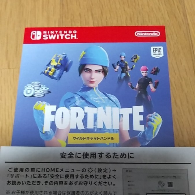 Nintendo Switch フォートナイトワイルドキャットバンドル【未使用】