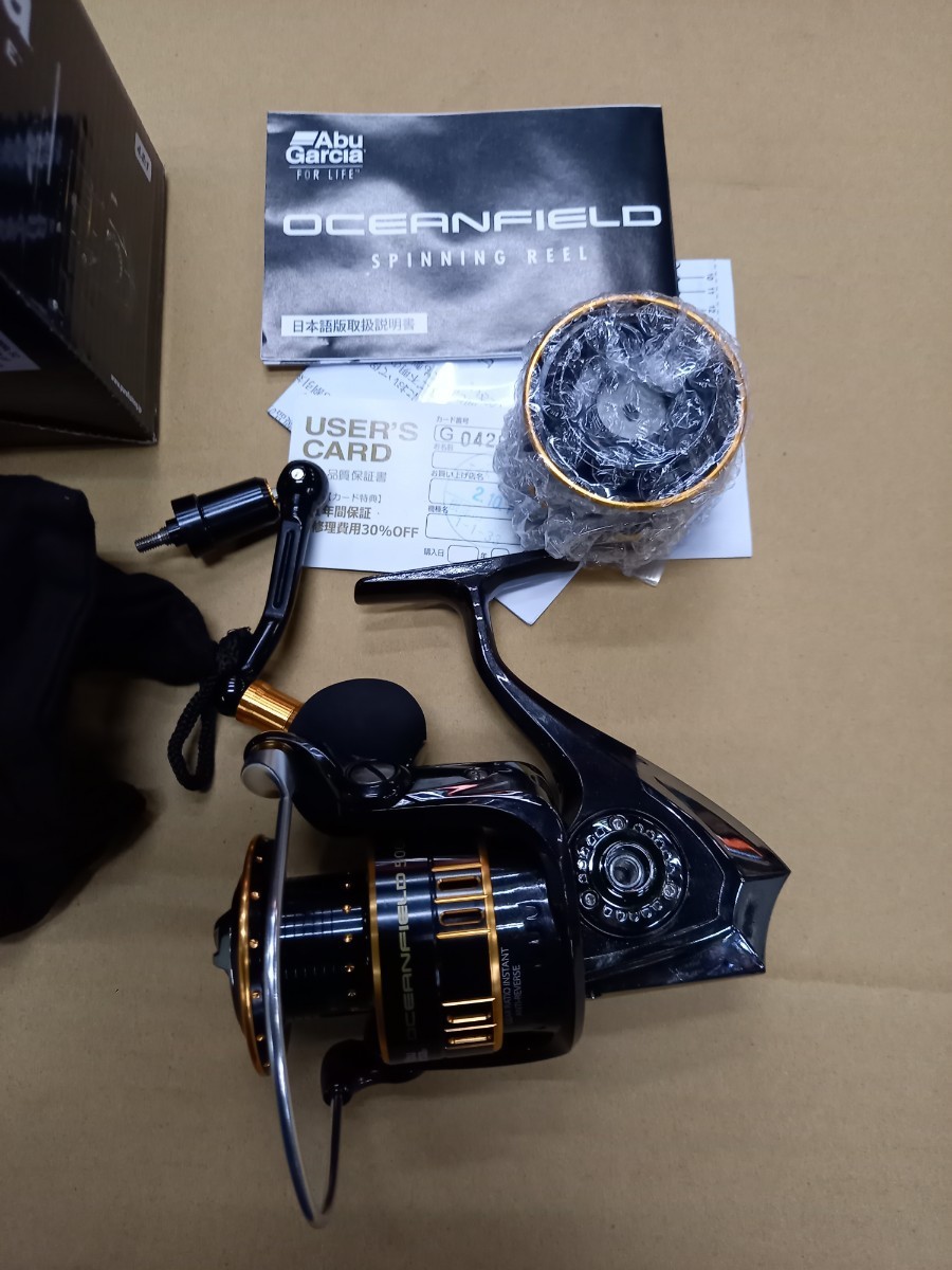 Paypayフリマ アブガルシアオーシャンフィールド5000 5000s替えスプール付きです新品です Paypayフリマ アブガルシアオーシャンフィールド5000 5000s替えスプール付きです新品です