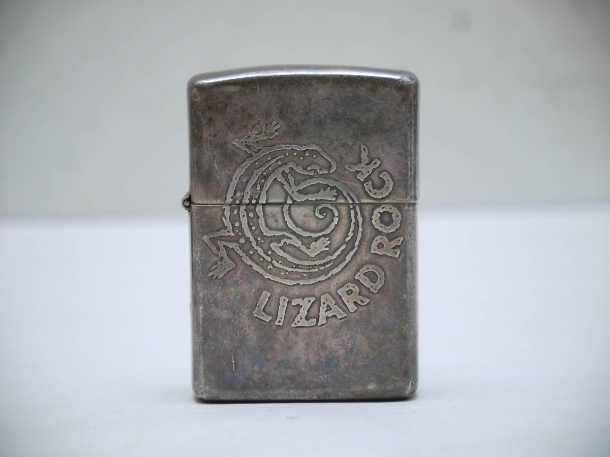 ■ ZIPPO ジッポー Marlboro マルボロ LIZARD ROCK リザードロック 1995年製_画像1