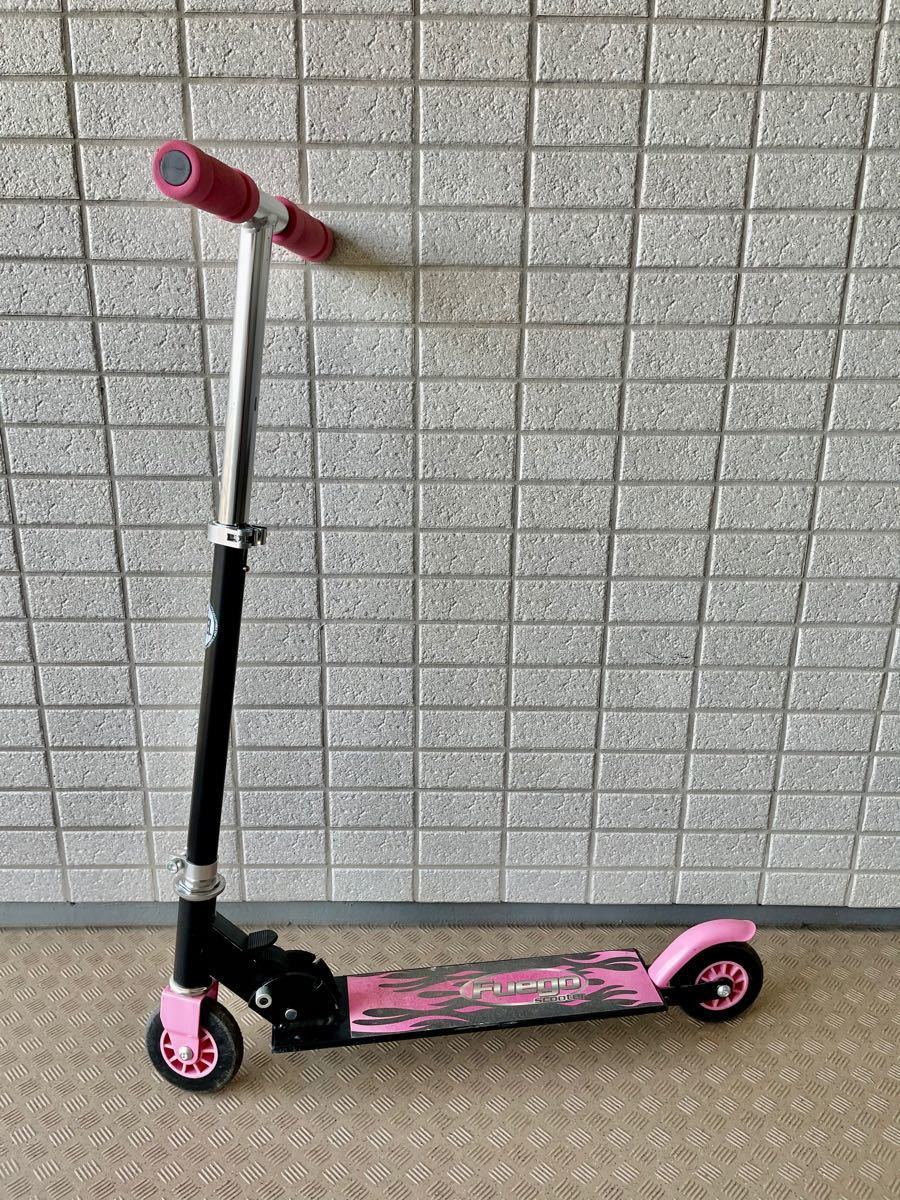 ゆきちゃんさん専用 キックスクーター Fuego scooter (ピンク) キック
