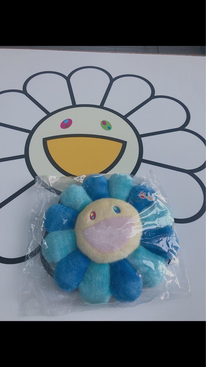 新品 村上隆 フラワー お花 カイカイキキ ライトブルー 新品 村上隆 フラワー お花 カイカイキキ ライトブルー