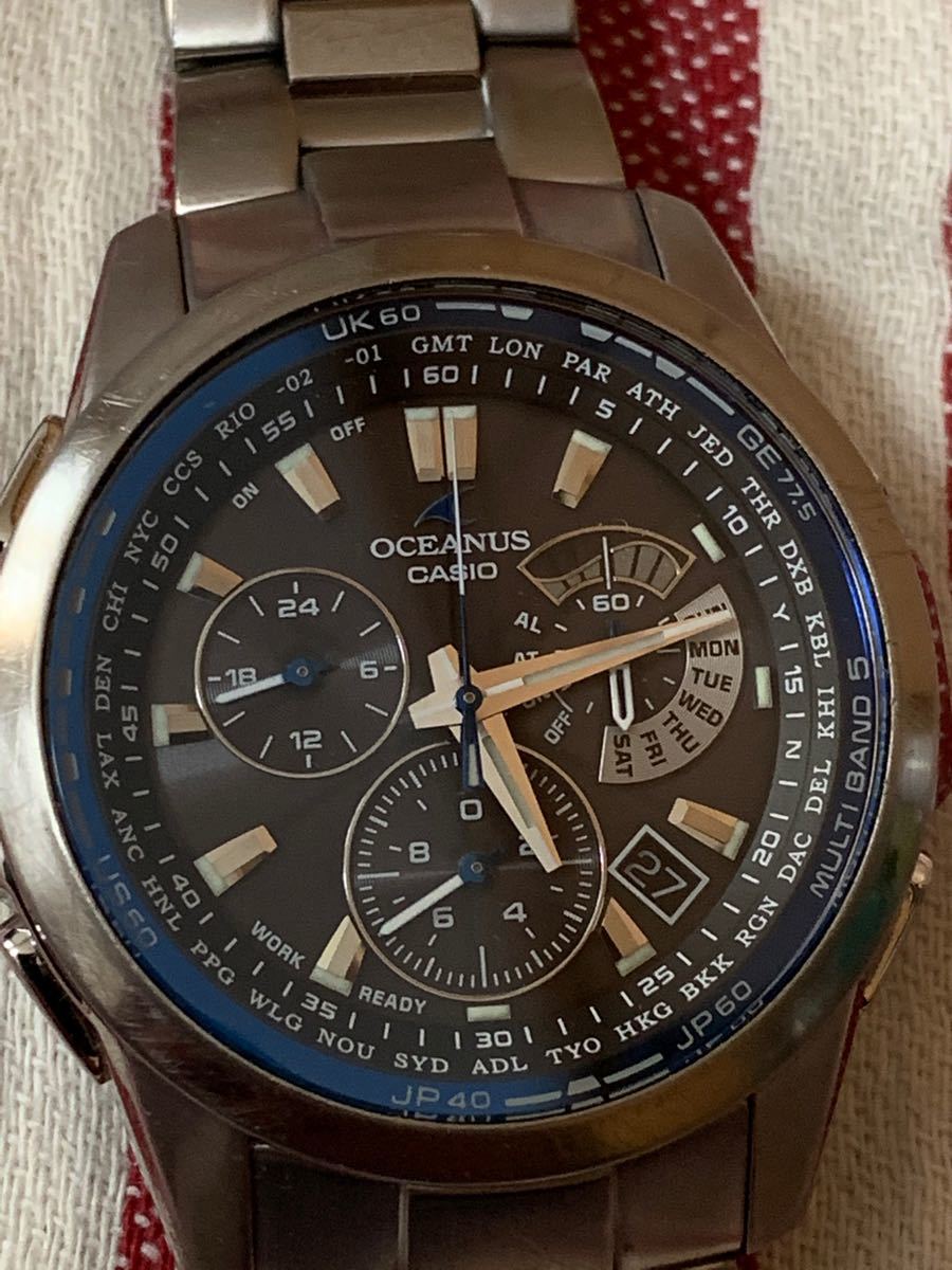 CASIO オシアナス OCW-M700 電池交換済み|Yahoo!フリマ(旧 CASIO オシアナス OCW-M700 電池交換済み|Yahoo!フリマ(旧