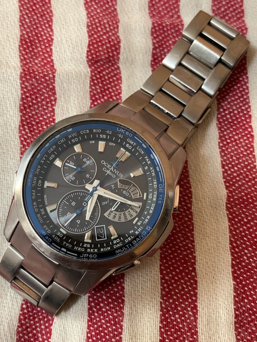 CASIO オシアナス OCW-M700 電池交換済み|Yahoo!フリマ(旧 CASIO オシアナス OCW-M700 電池交換済み|Yahoo!フリマ(旧