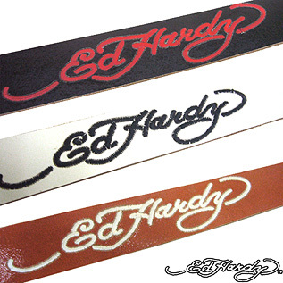 Ed Hardy Womens Belt Love Kills Slowly ed-76／エドハーディー　レディース　ラブキル　スローリー　ベルト ブラウン　ed-76_画像3