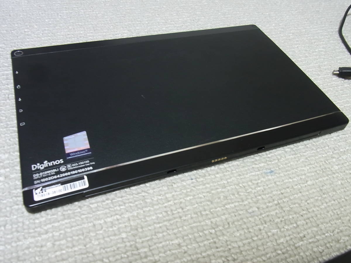 送料無料★Windowsタブレット【DG-D10IW3S】デジノスDiginnosTabletサードウエーブ★4GB/64GB★高コスパ★ eMMC Win10Proサードウェーブ_画像3