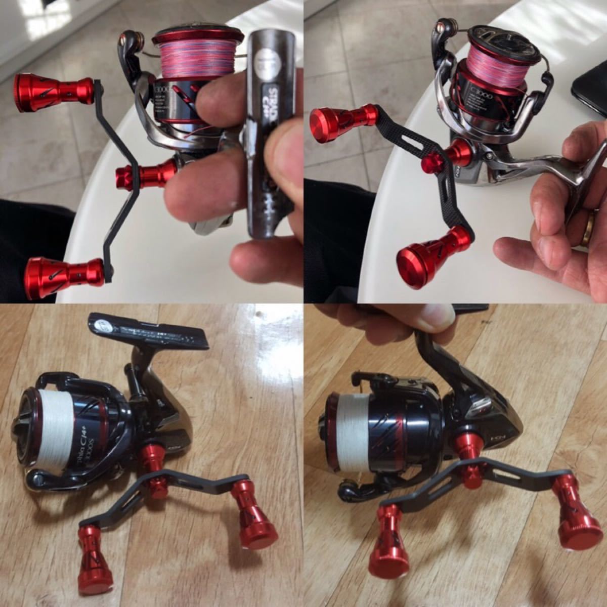 Paypayフリマ シマノ用 カーボン ダブルハンドル 4bb 新品 Shimano スピニングリール カスタムパーツ ノブ Paypayフリマ シマノ用 カーボン ダブルハンドル 4bb 新品 Shimano スピニングリール カスタムパーツ ノブ
