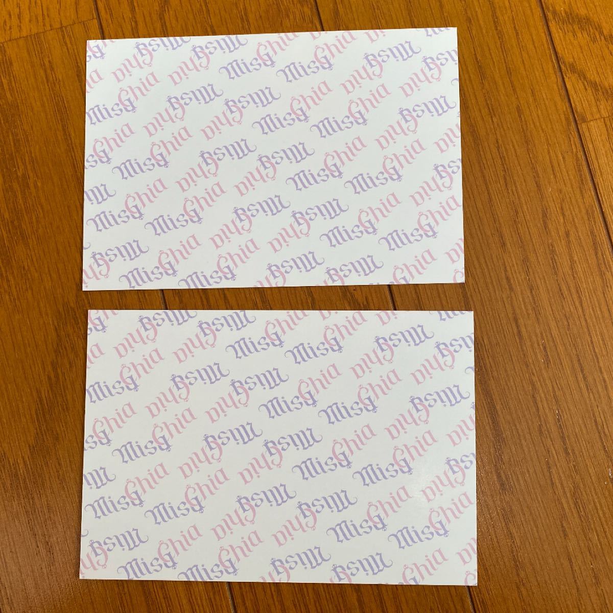 Paypayフリマ みさちあ ツアーグッズ 写真カード 2枚 Paypayフリマ みさちあ ツアーグッズ 写真カード 2枚