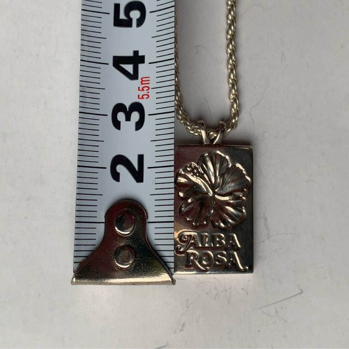 アルバローザ シルバー925 ペンダント ネックレス ハイビスカス アルバローザ シルバー925 ペンダント ネックレス ハイビスカス