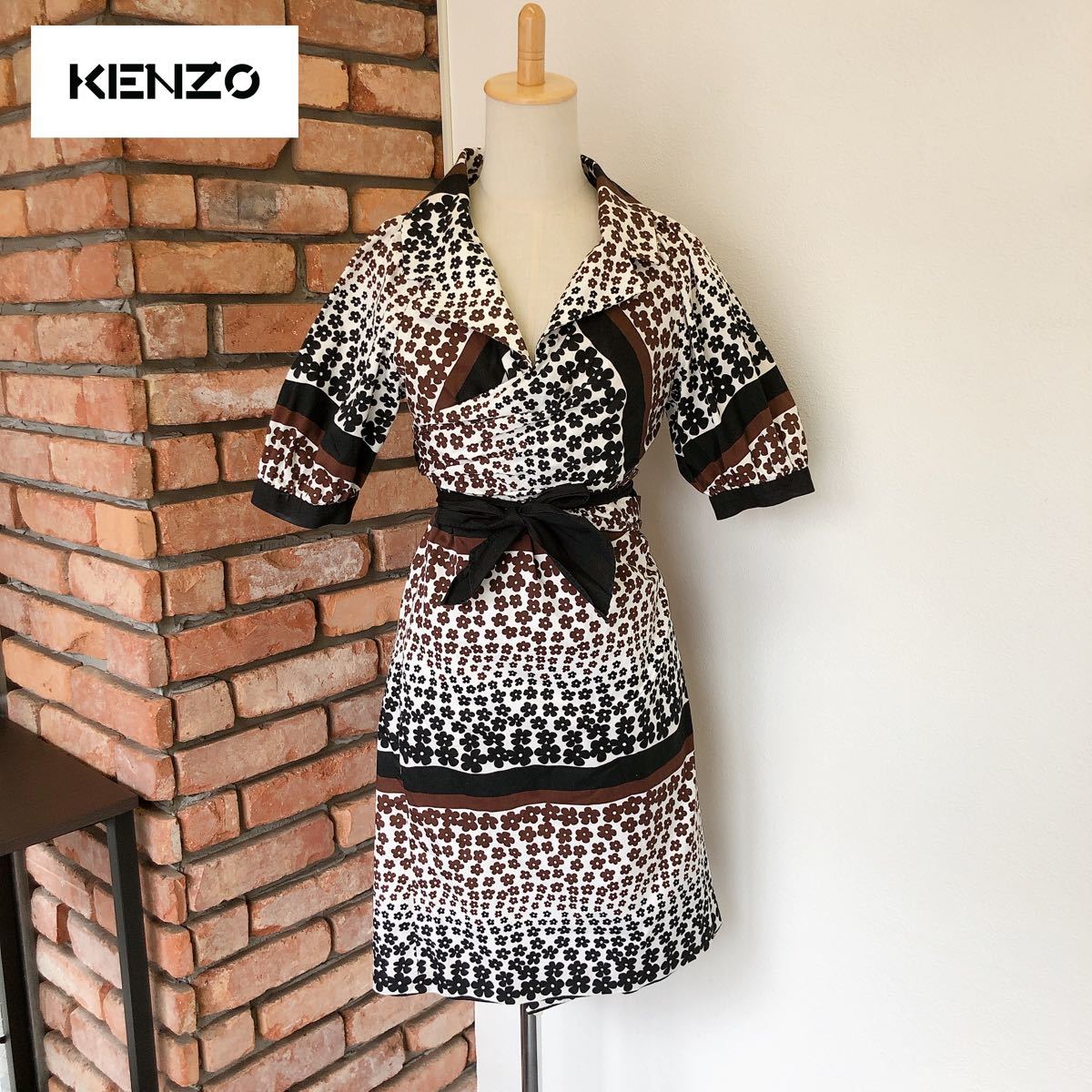 Paypayフリマ 2回 定9万位 Kenzo ケンゾー コットン ワンピース 花柄 40 l Paypayフリマ 2回 定9万位 Kenzo ケンゾー コットン ワンピース 花柄 40 l