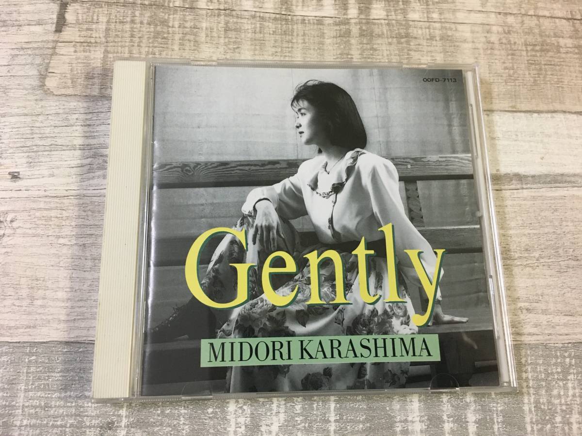 超希少！！超入手困難！！CD 辛島美登里『Gently』時間飛行 想い出のVacation 他 全10曲_画像1