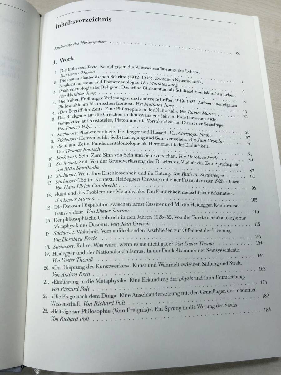 洋書 ドイツ語 Heidegger-Handbuch: Leben - Werk - Wirkung ハイデガーマニュアル 2003年発行 送料520円 【a-1854】 - 洋書、外国語書籍 洋書 ドイツ語 Heidegger-Handbuch: Leben - Werk - Wirkung ハイデガーマニュアル 2003年発行 送料520円 【a-1854】 - 洋書、外国語書籍