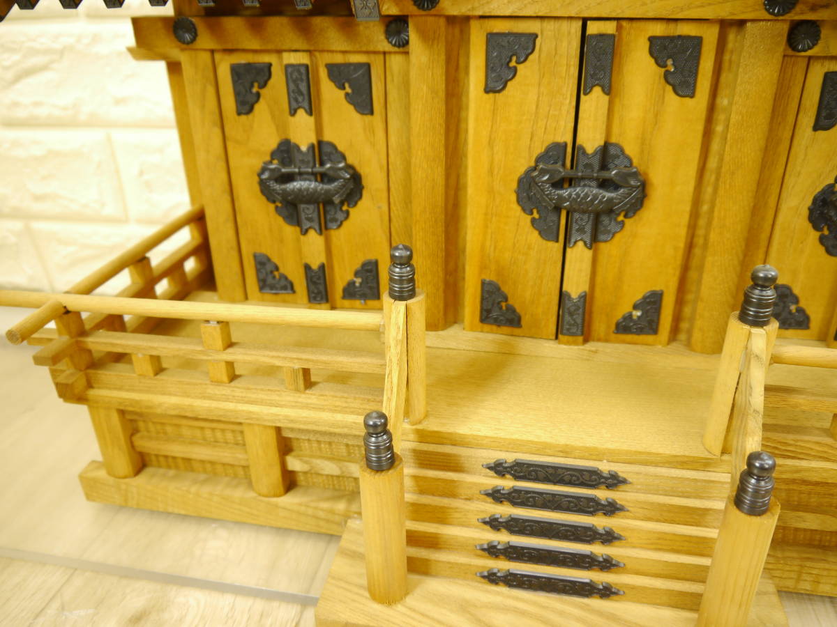 Yahoo!オークション - 名古屋 瑞光 新けやき 神棚 三社 中 組み Yahoo!オークション - 名古屋 瑞光 新けやき 神棚 三社 中 組み