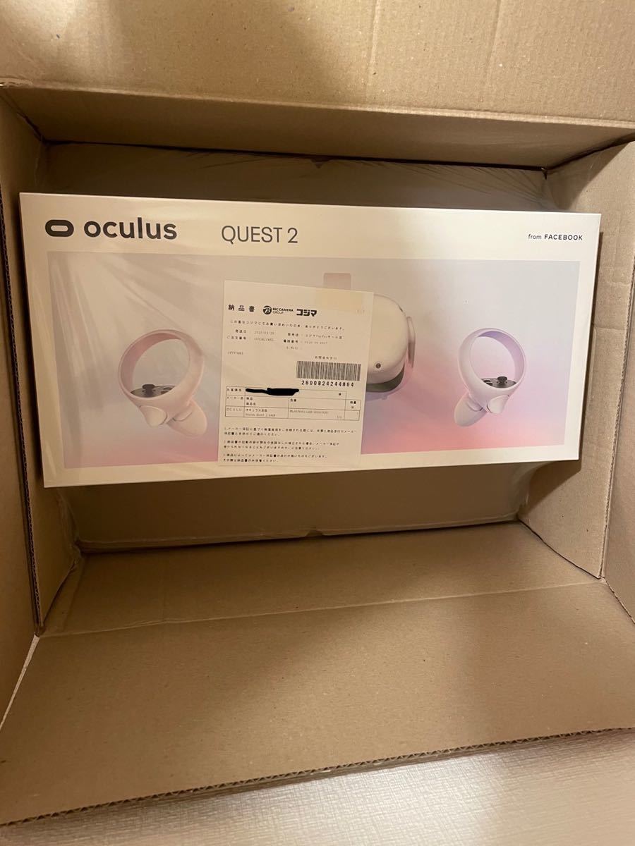 新品未使用】oculus QUEST2(64GB)オキュラスクエスト2 納品書付き
