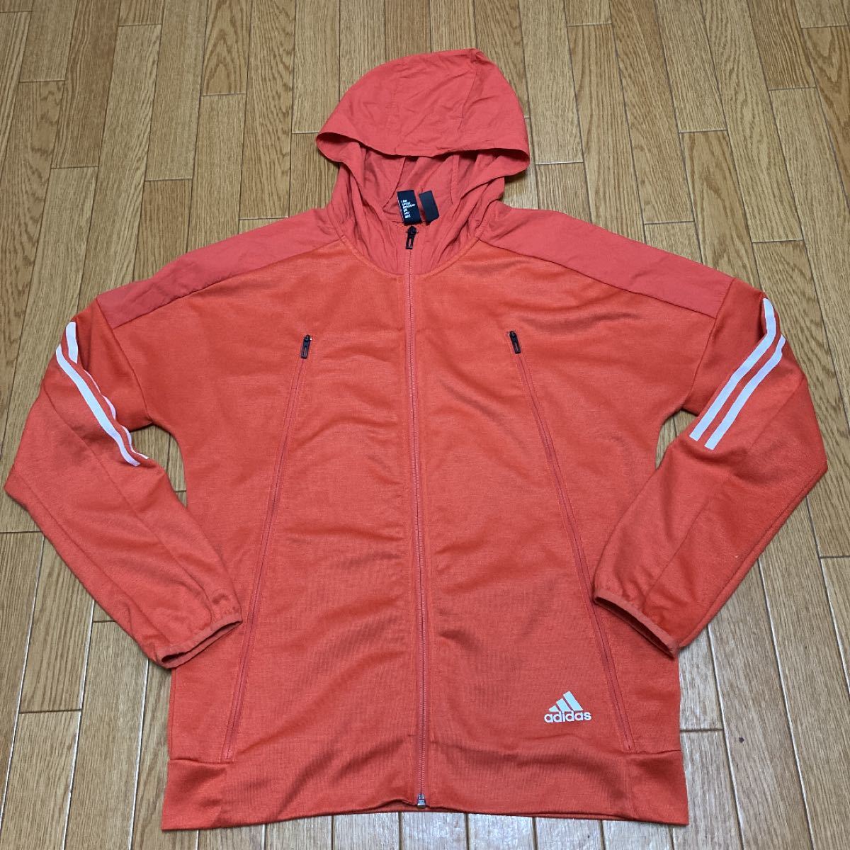Paypayフリマ Adidas アディダス ジャージ上 オレンジ パーカー メンズ Xl Paypayフリマ Adidas アディダス ジャージ上 オレンジ パーカー メンズ Xl
