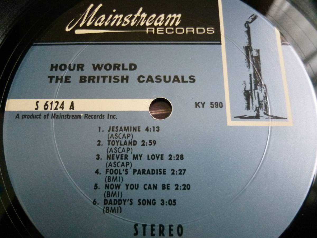 The British Casuals『Hour World』LP Soft Rock ソフトロックの画像3