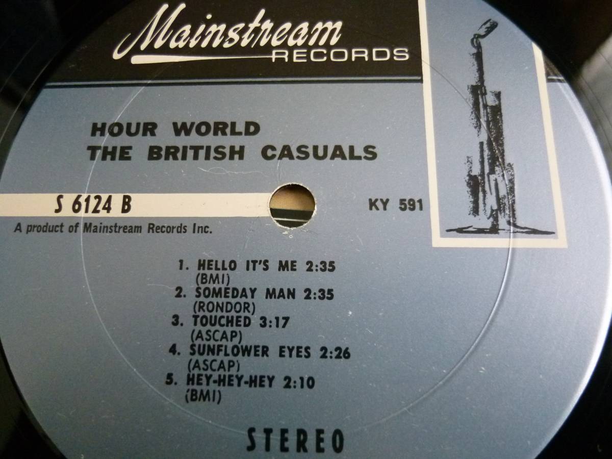 The British Casuals『Hour World』LP Soft Rock ソフトロックの画像4